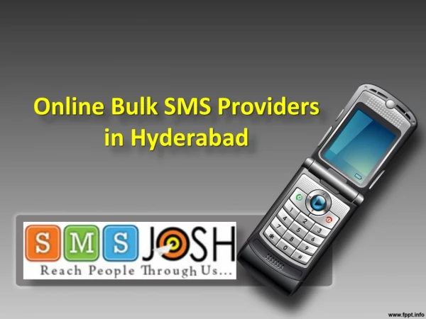 Bulk SMS in Hyderabad, Online Bulk SMS Providers in Hyderabad - SMSjosh