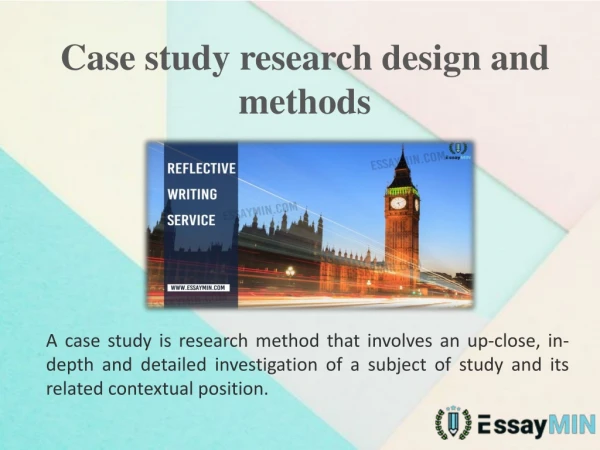 case study research design and methods