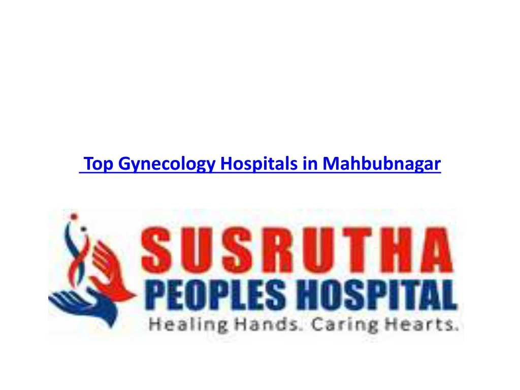 top gynecology hospitals in mahbubnagar