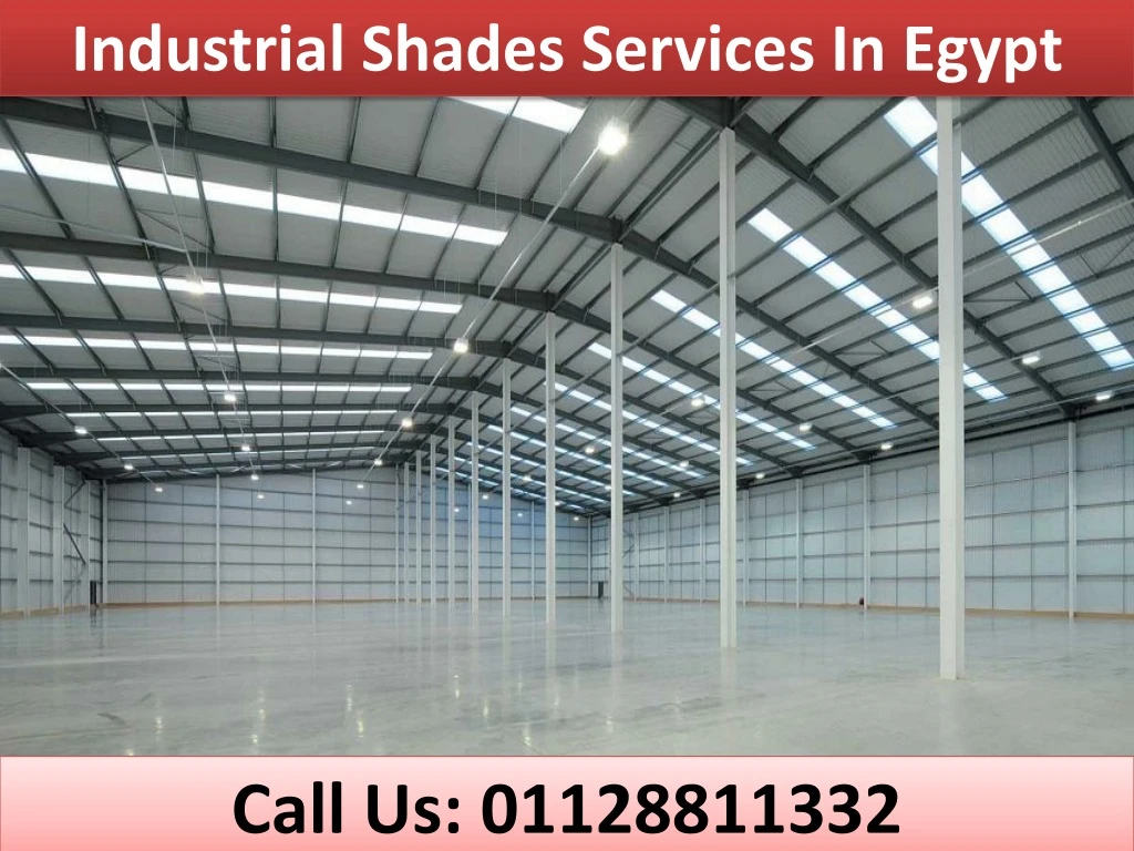 industrial shades services in egypt