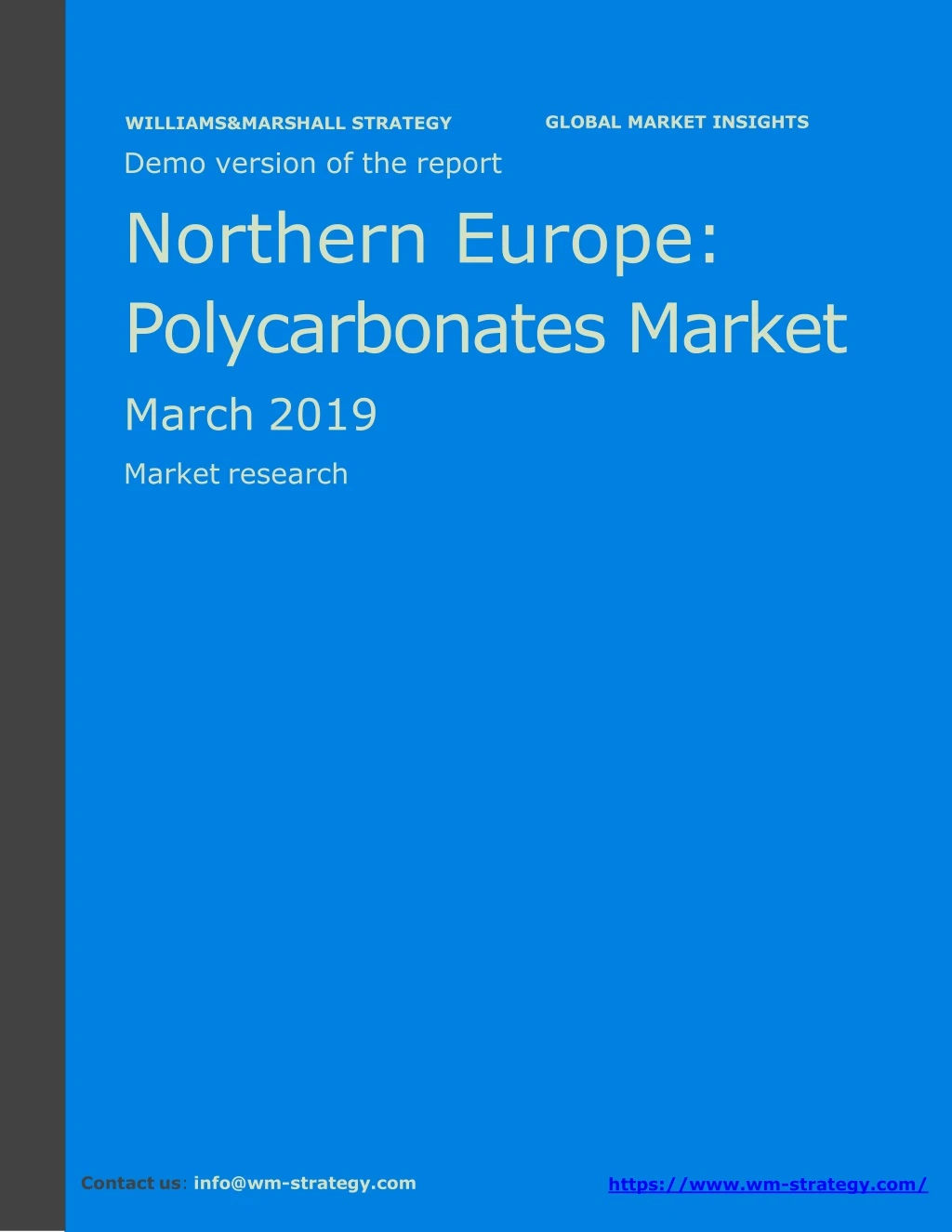 demo version northern sulphate market williams