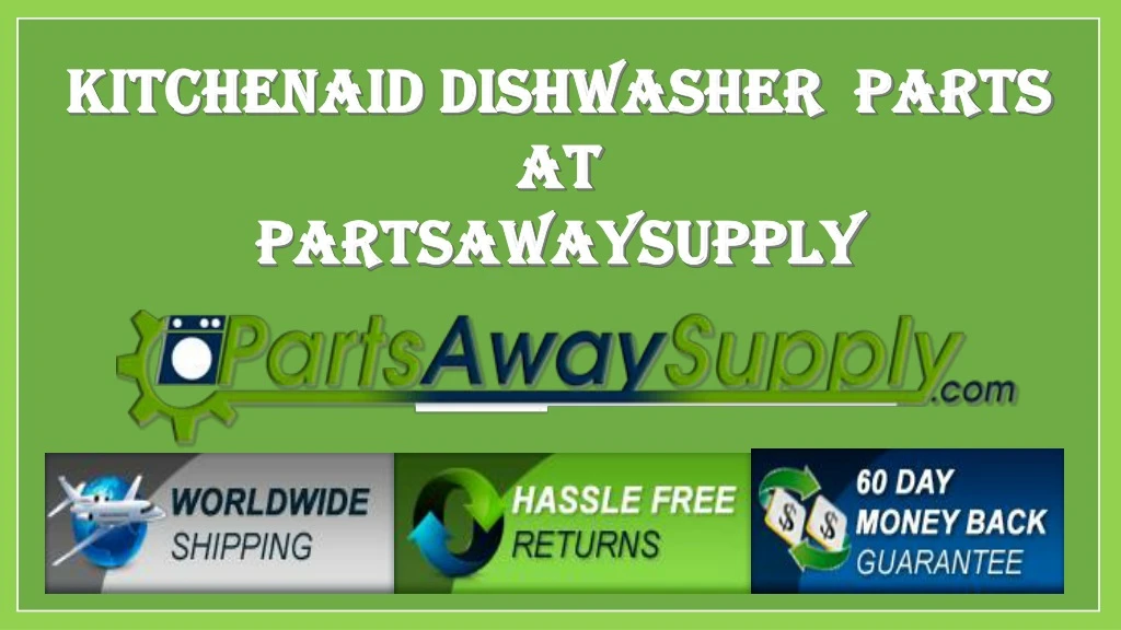 kitchenaid dishwasher parts at partsawaysupply