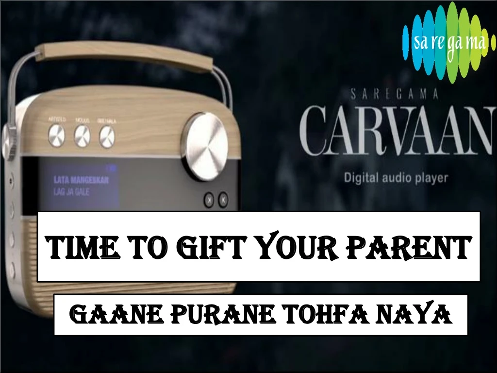 time to gift your parent