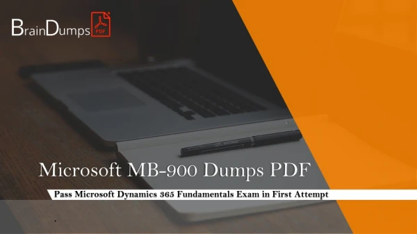 MB-900 Actual Dumps PDF - Pass Exam in First Attempt