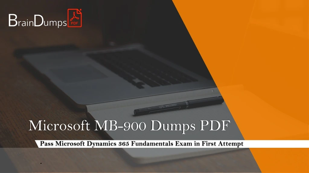 microsoft mb 900 dumps pdf