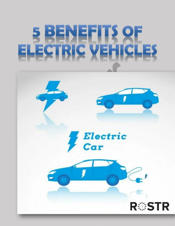 5 Things About Eco friendly Electric Vehicle
