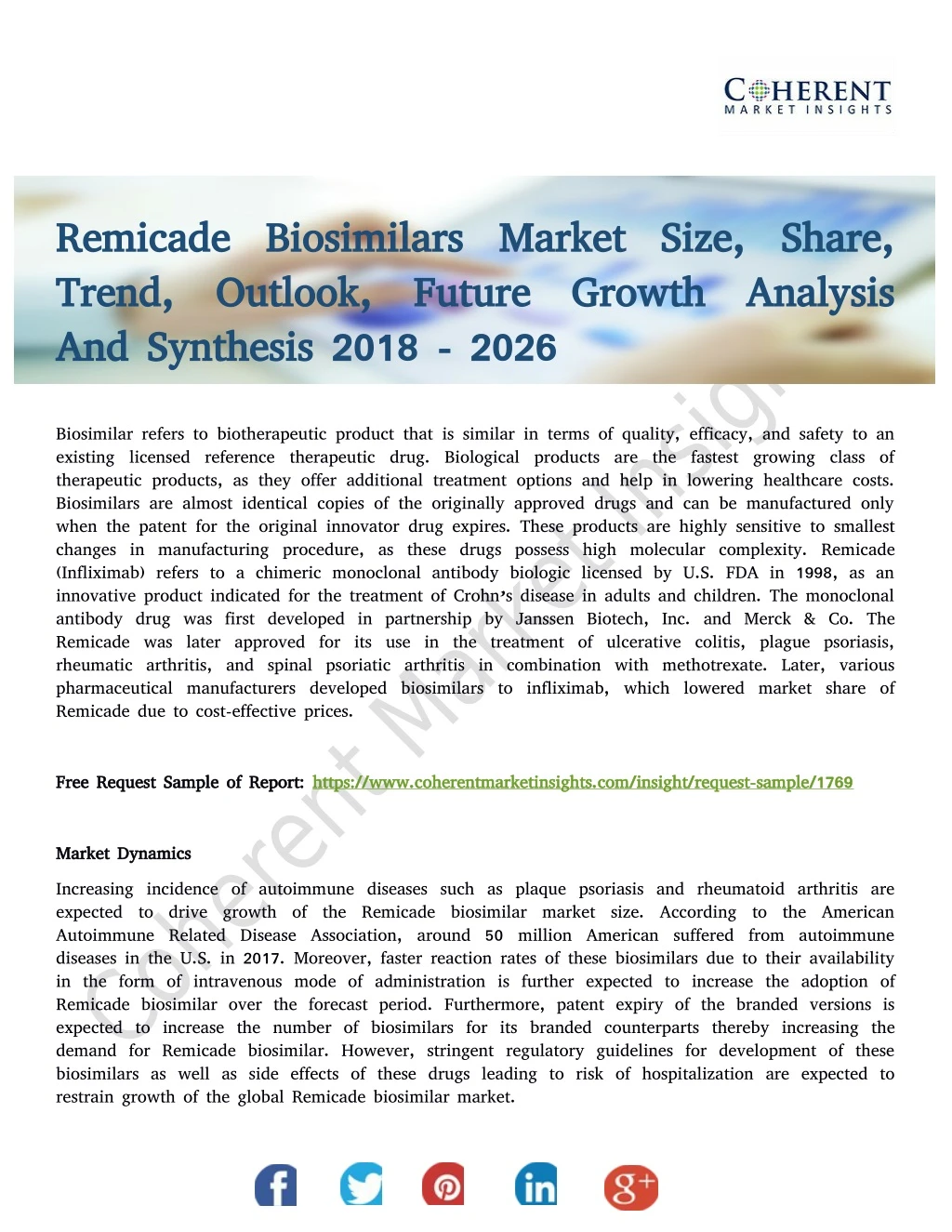 remicade biosimilars remicade biosimilars market
