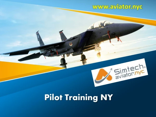 Pilot Training NY - Simtech Aviation