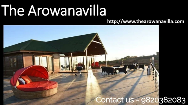 Bungalow in Lonavala with Swimming pool | Lonavala Bunglows for rent Arowanavilla