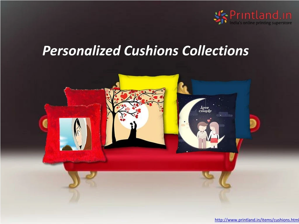 personalized cushions collections