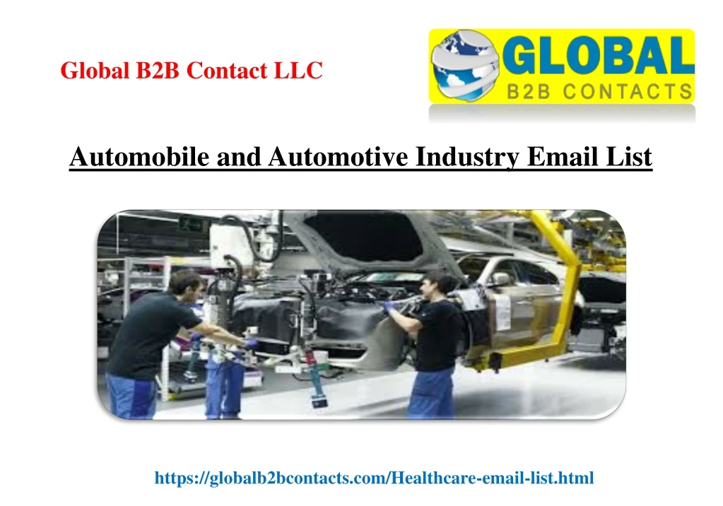 automobile and automotive industry email list