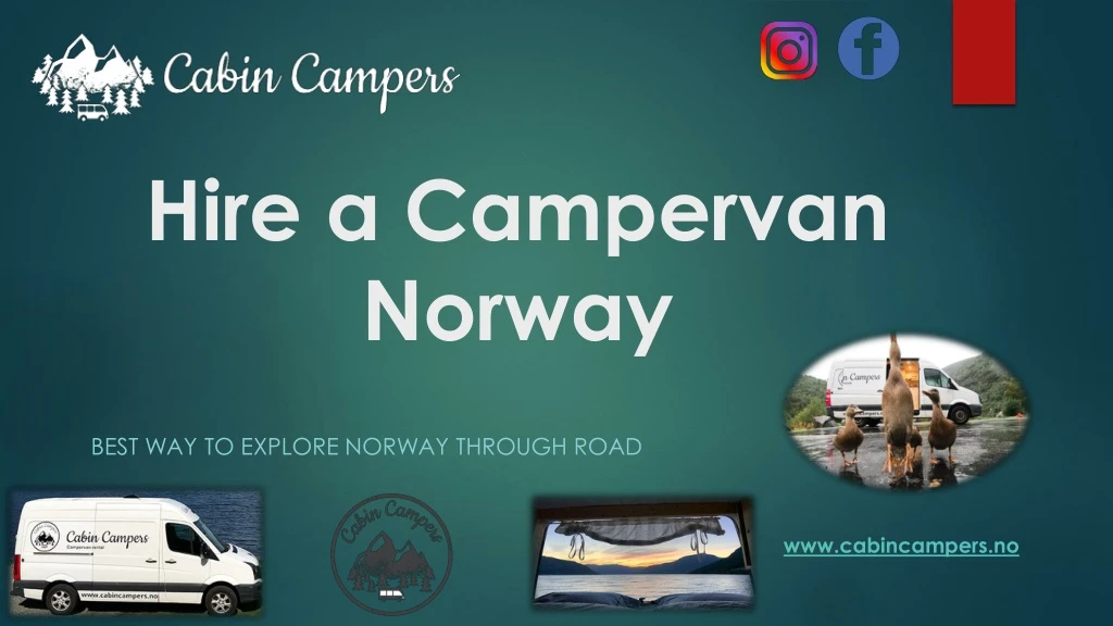 hire a campervan norway