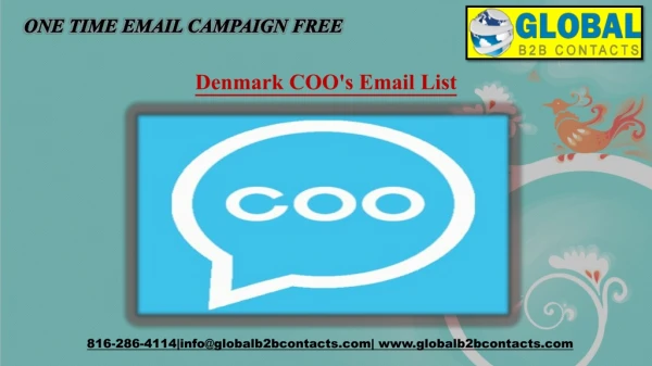 one time email campaign free