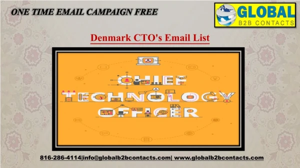 Denmark CTO's Email List