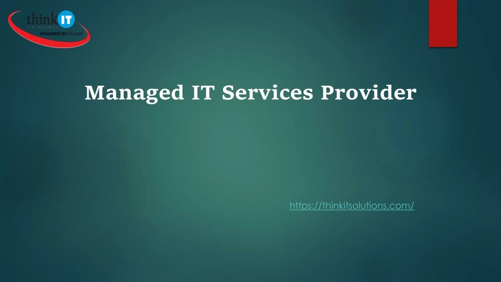 managed it services provider