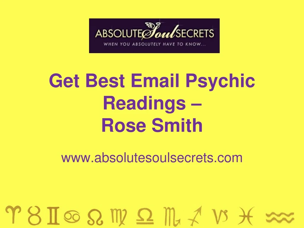 get best email psychic readings rose smith
