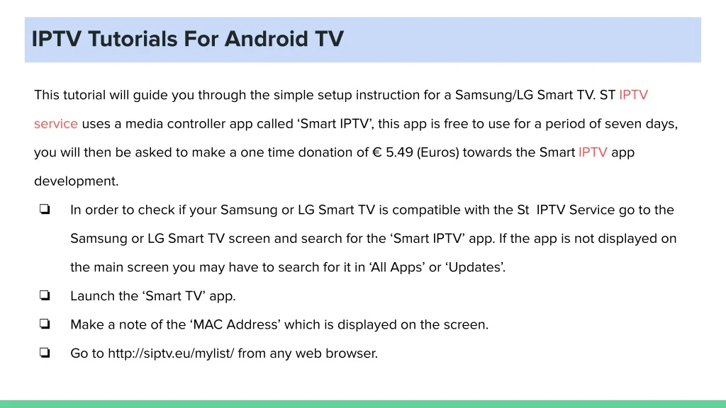 iptv tutorials for android tv