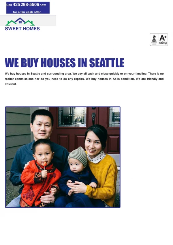 Stop foreclosure Washington State