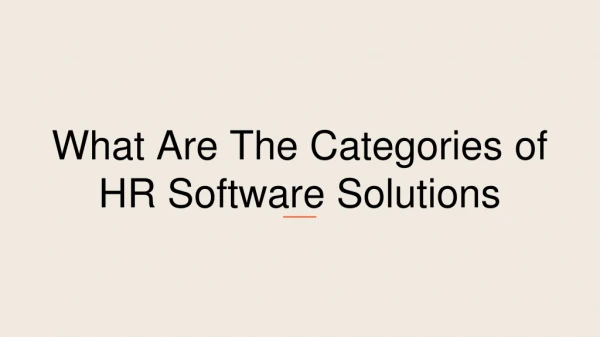 Best HR Solutions 2019 India