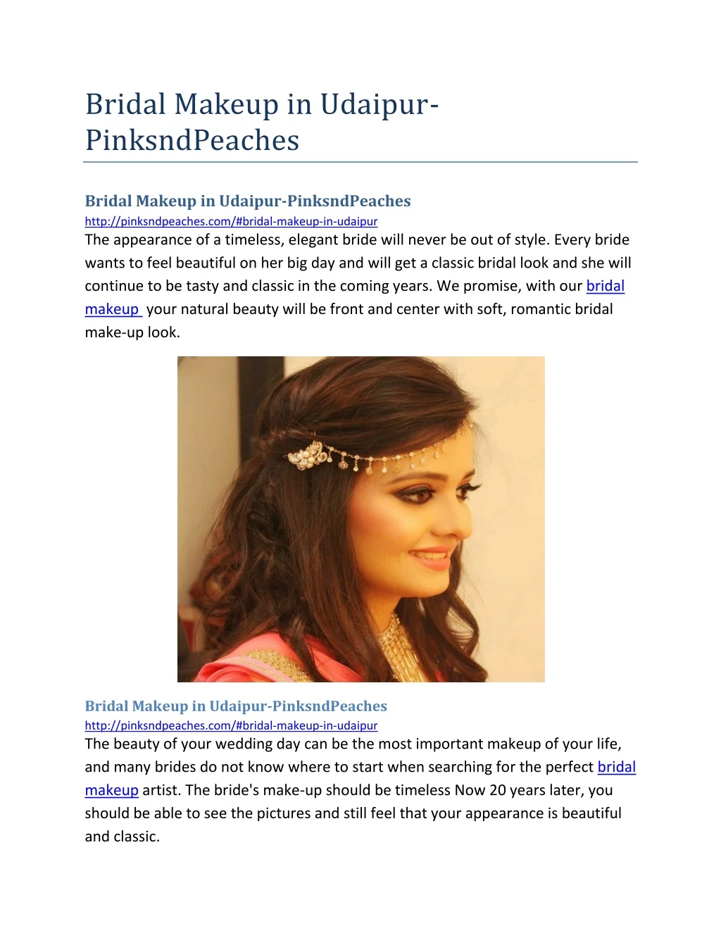 bridal makeup in udaipur pinksndpeaches