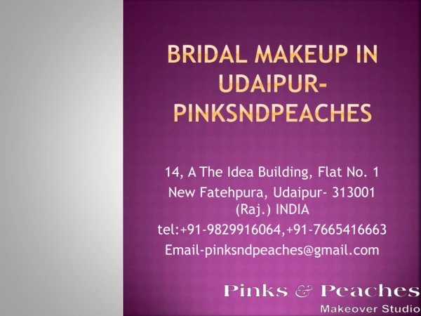 Bridal Makeup in Udaipur-PinksndPeaches
