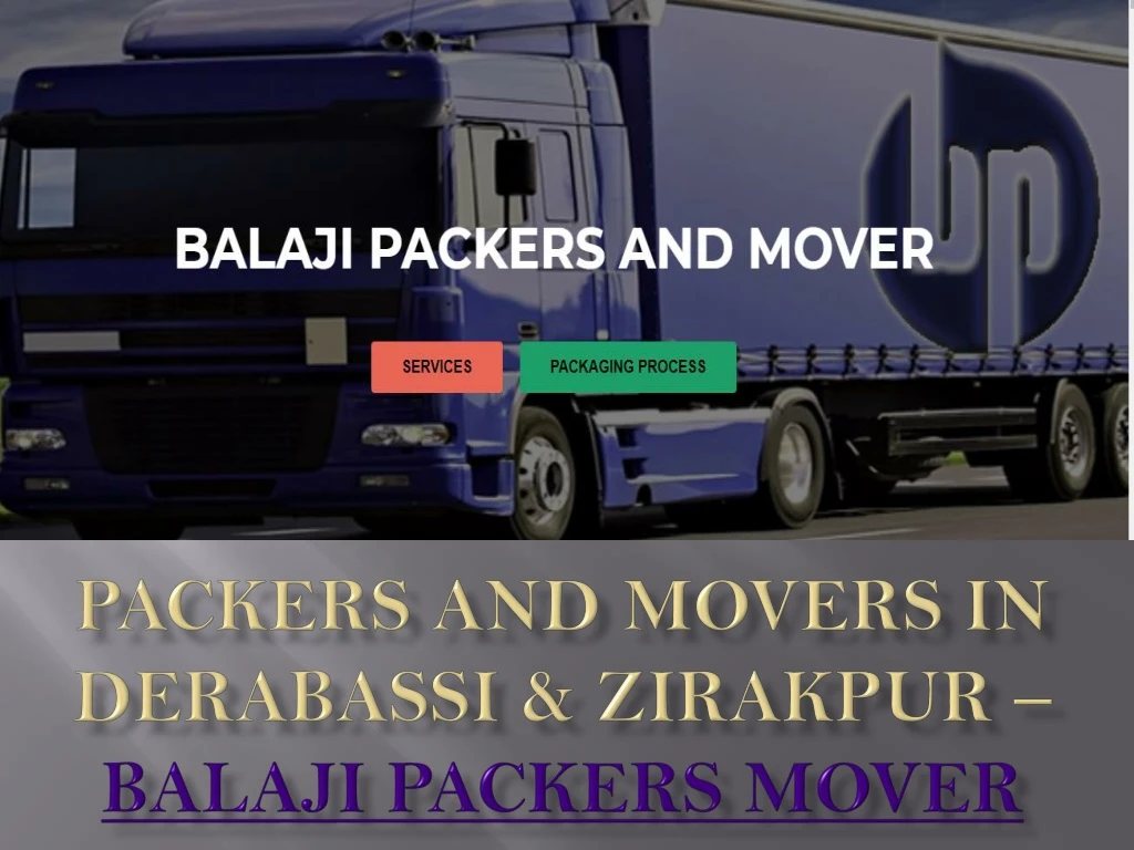 packers and movers in derabassi zirakpur balaji packers mover