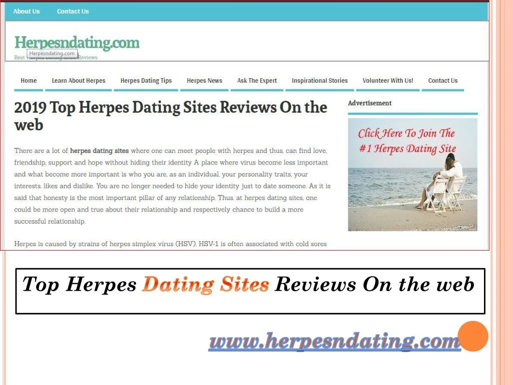 top herpes dating sites reviews on the web