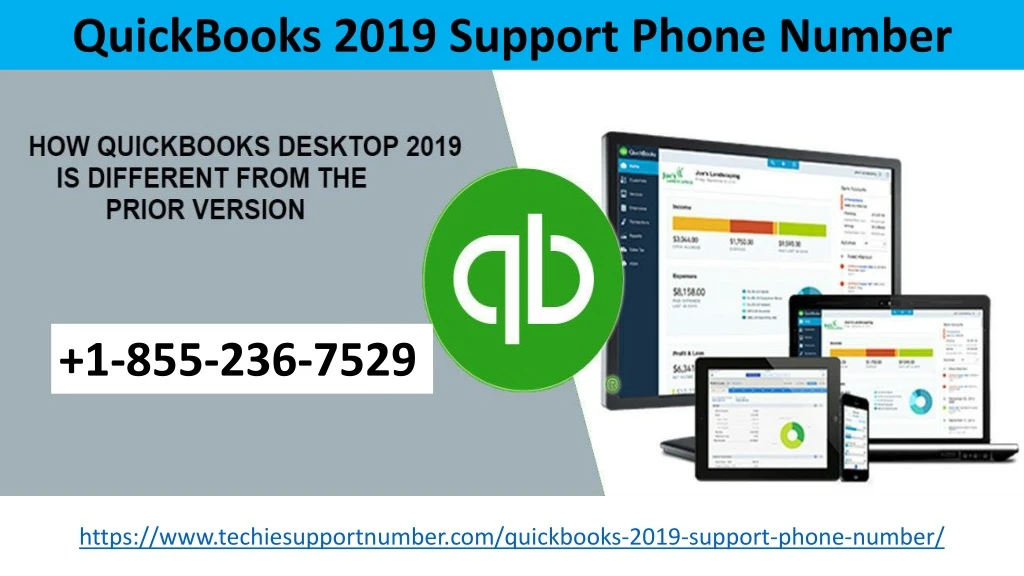 quickbooks 2019 support phone number