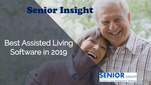 Assisted Living Software - Senior Insight