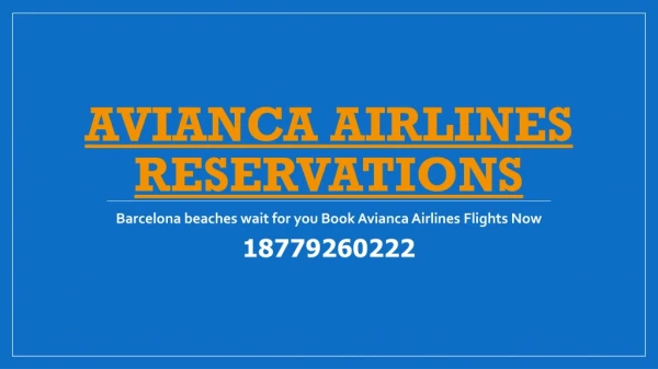 Barcelona beaches wait for you Book Avianca Airlines Flights Now