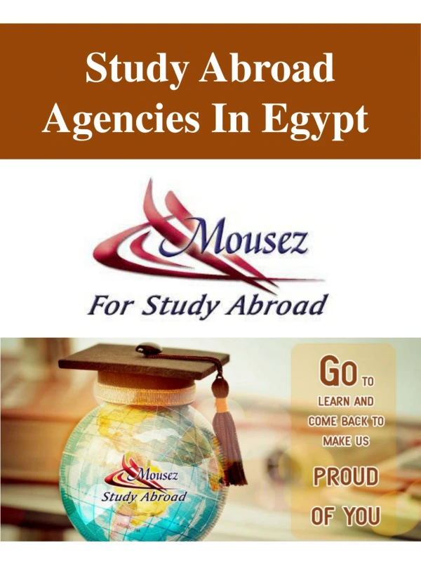 Study Abroad Agencies In Egypt