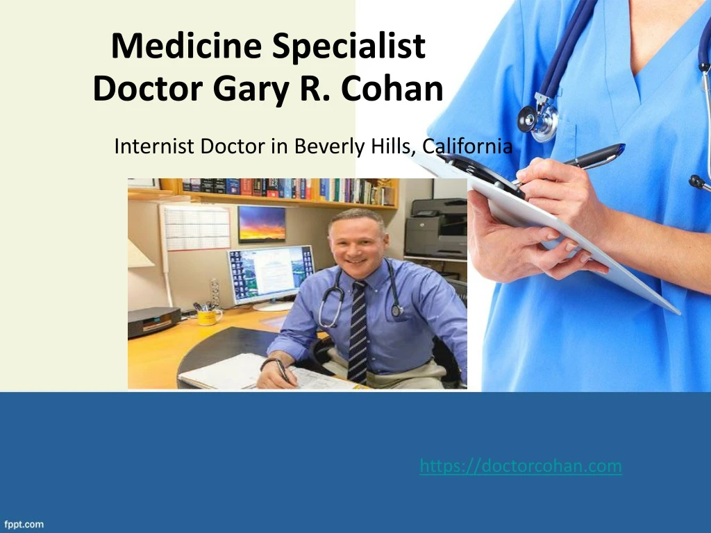 medicine specialist doctor gary r cohan