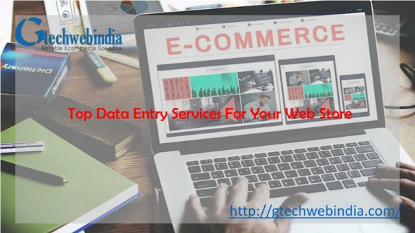Fast & Reliable Ecommerce Data Entry Services