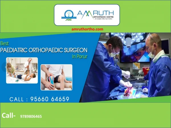 Ortho Specialist In Chennai