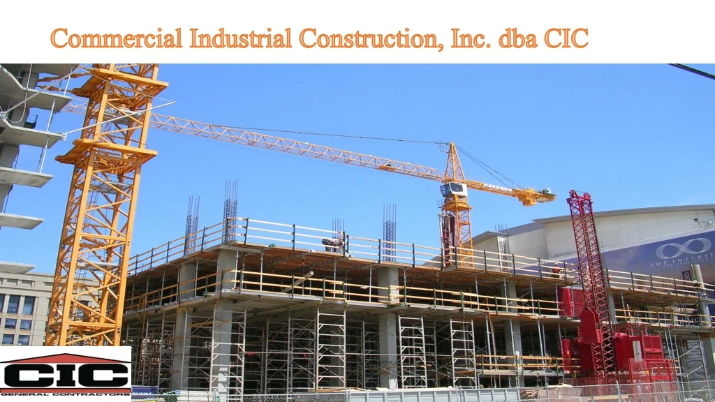 commercial industrial construction inc dba cic