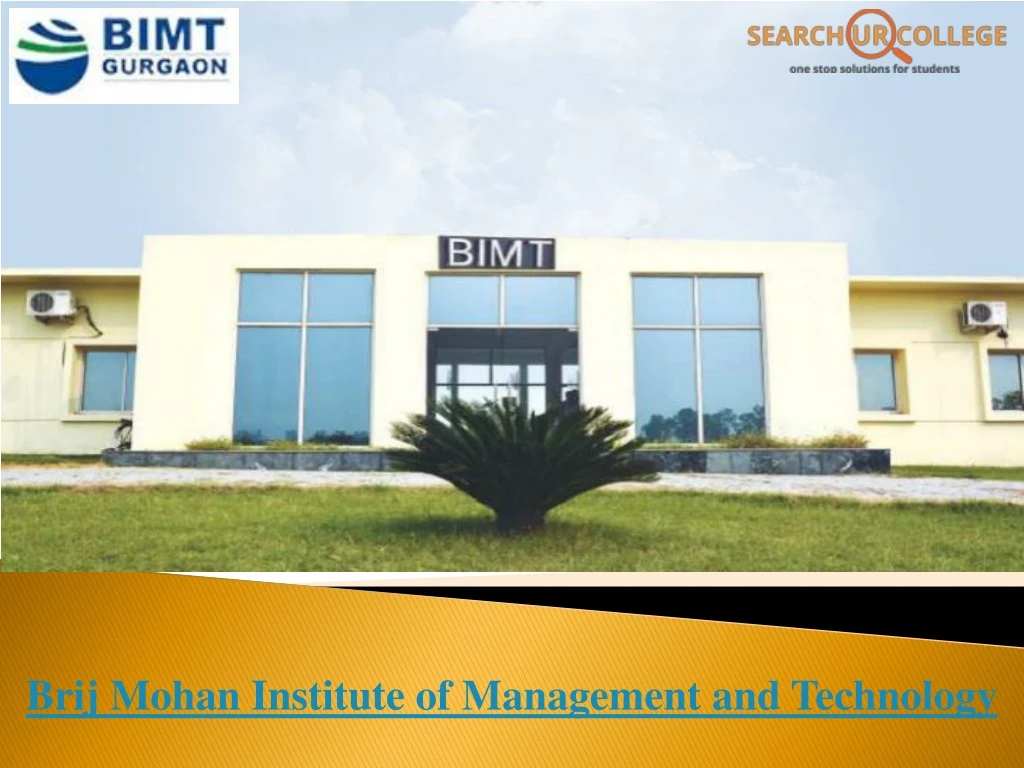 brij mohan institute of management and technology