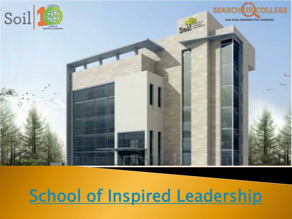 school of inspired leadership