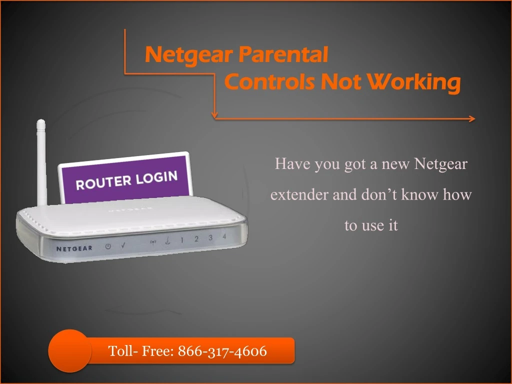 netgear parental controls not working