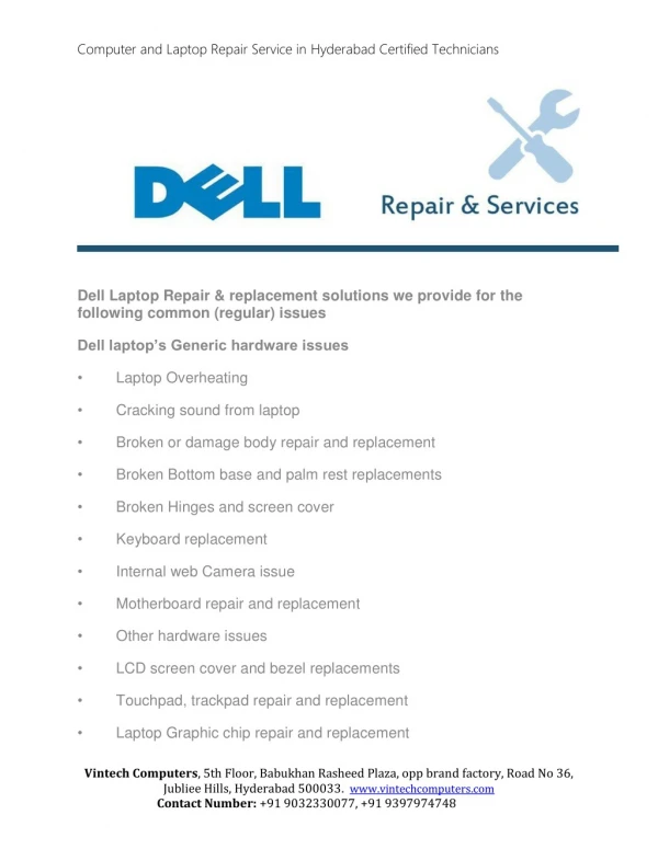 Motherboard repair and replacement
