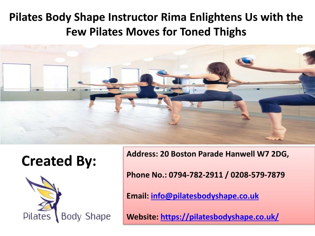 pilates body shape instructor rima enlightens