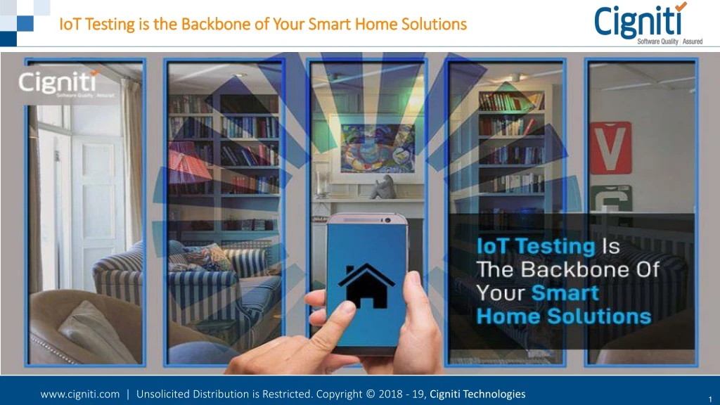 iot testing is the backbone of your smart home