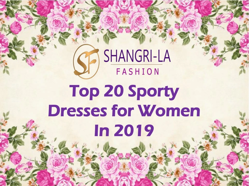 top 20 sporty dresses for women in 2019