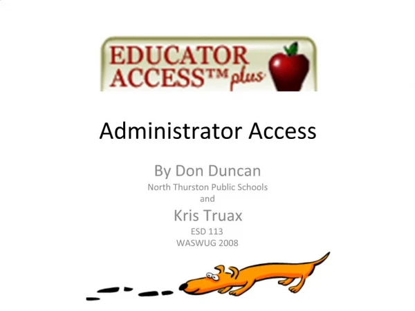 Administrator Access