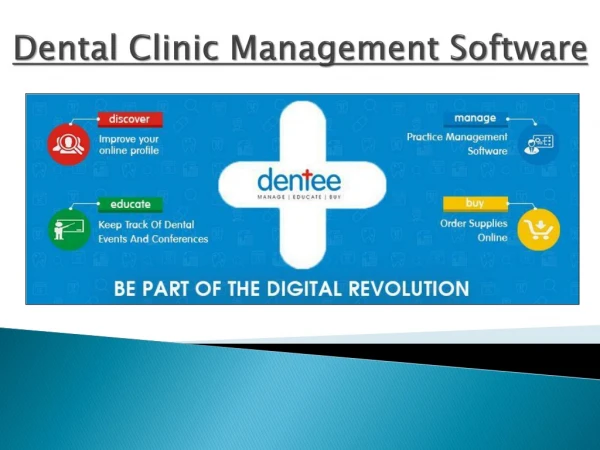 The Benefits of Dental Clinic Management Software