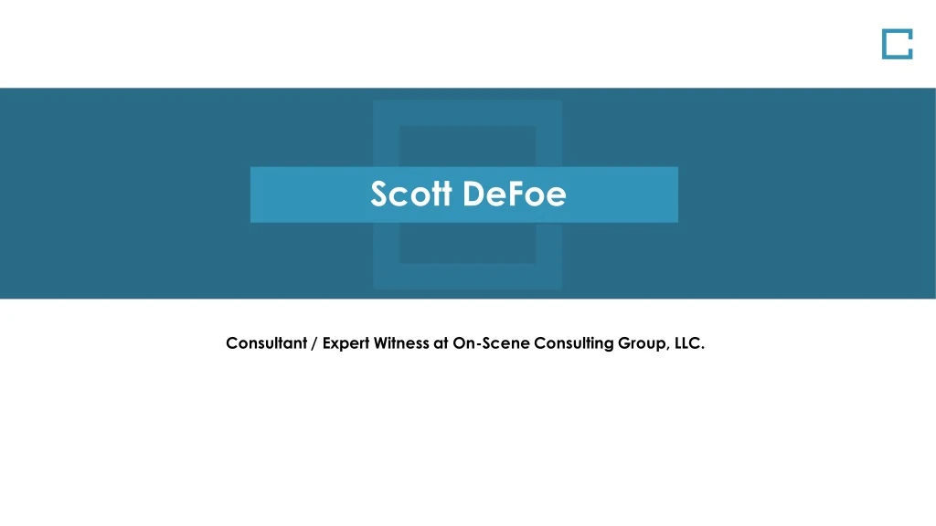 scott defoe