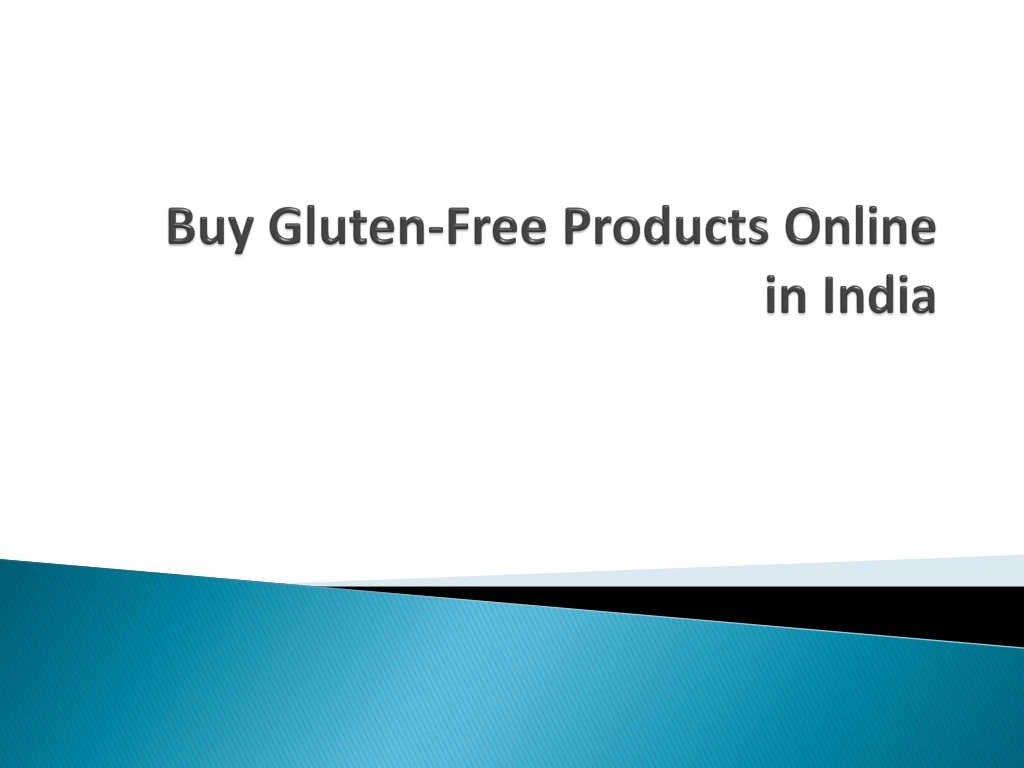 buy gluten free products online in india