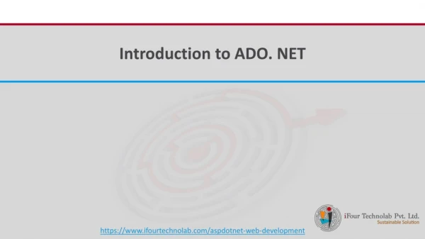 Introduction to ADO.NET