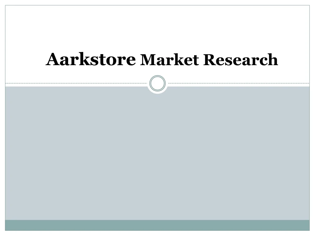 aarkstore market research