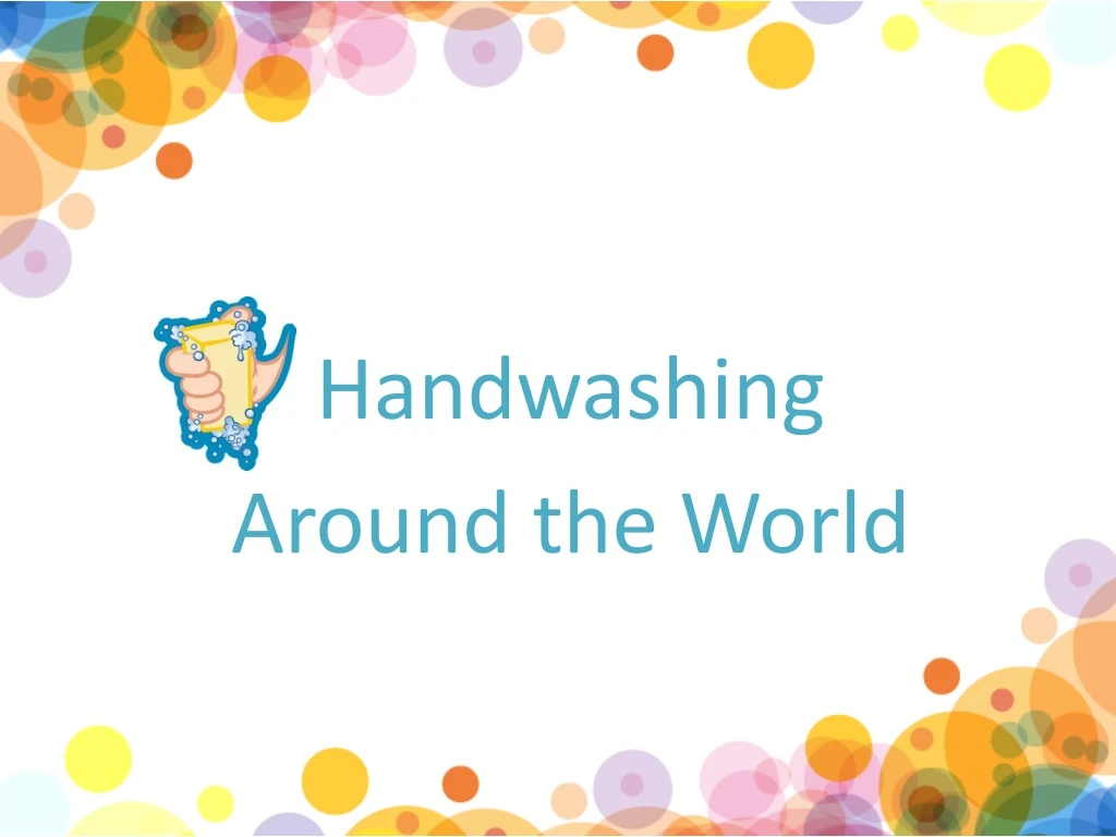 handwashing around the world