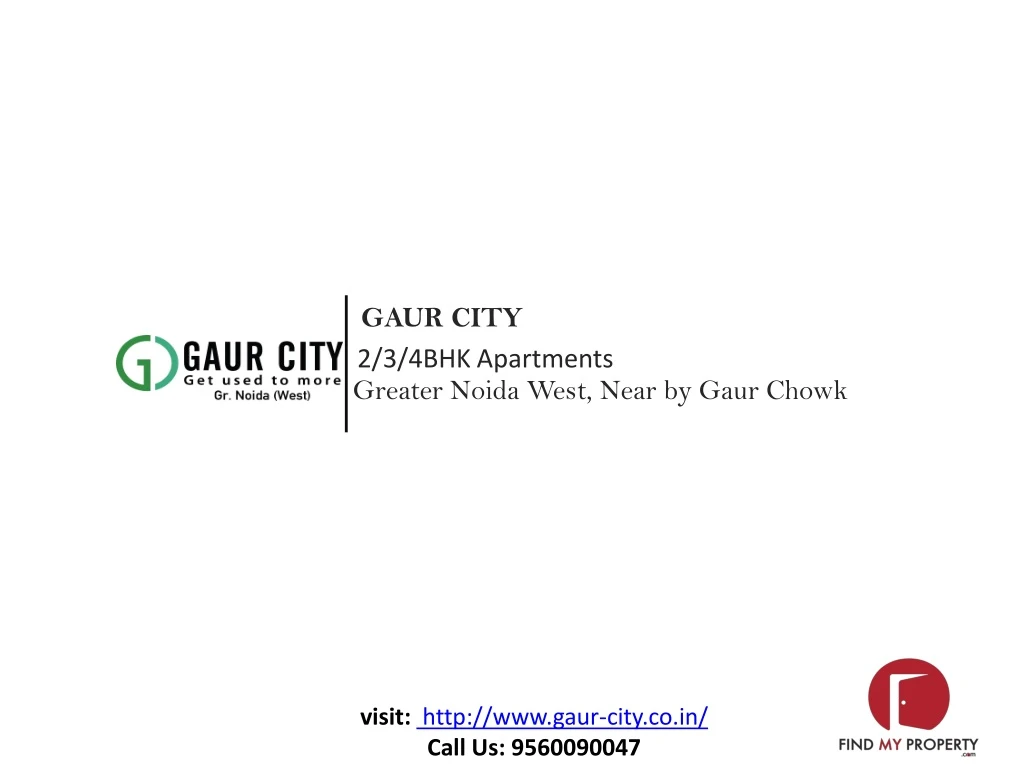 gaur city 2 3 4bhk apartments